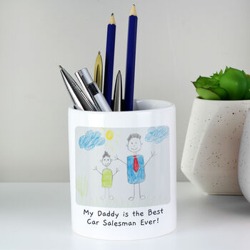 Personalised Childrens Drawing Photo Storage Pot, 11 of 12