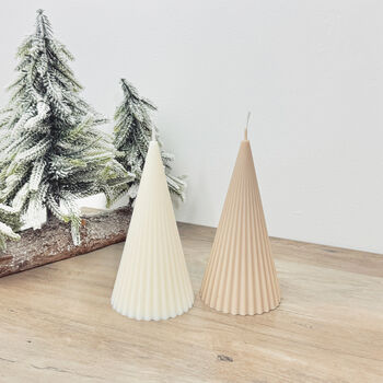 Christmas Tree Candle Modern Christmas Decoration, 2 of 10