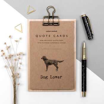 Dog Lover Gift; Dog Quote Cards, 4 of 8