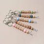 Custom Wooden Letter Bag Tag – Personalised Name Keyring, thumbnail 1 of 6
