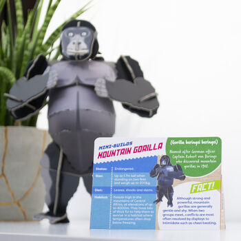 Build Your Own Personalised Mountain Gorilla, 9 of 10