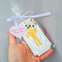 Personalised Christening Favours, Six Baptism Biscuits, thumbnail 3 of 11