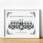 Personalised School Class Print Gift For Teachers | Bunny Rabbit, thumbnail 5 of 10