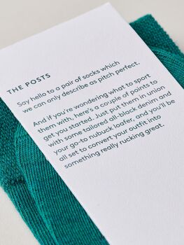 The Rugby Giftbox – Luxury Rugby Themed Socks, 7 of 11
