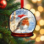 Robin Snow Globe Decoration, thumbnail 1 of 3