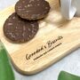 Personalised Wooden Tea And Biscuits Tray, thumbnail 6 of 9