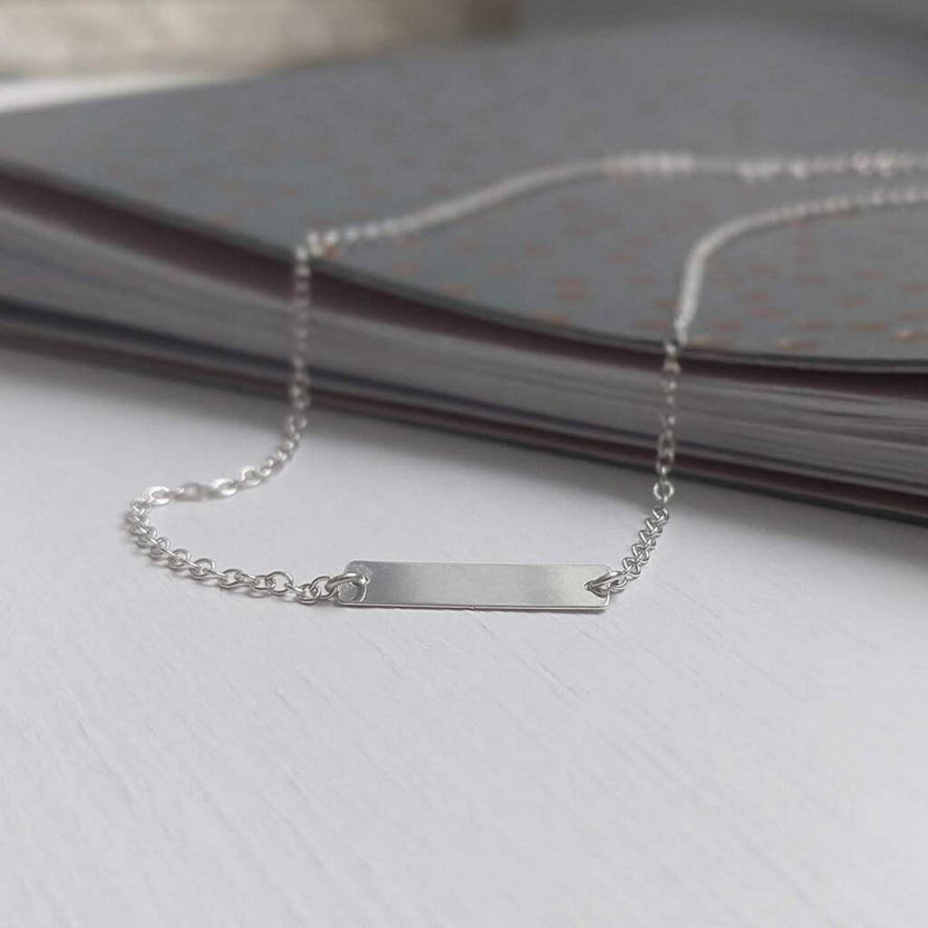 Two on sale bar necklace