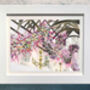 Cotehele Christmas Garland, Art Print Cornwall, thumbnail 1 of 3