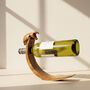 Rabbit And Squirrel Balancing Wooden Wine Bottle Holder, thumbnail 10 of 12