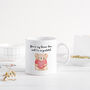 Forever Love Teddy Bear Mug Valentine Gift, thumbnail 5 of 8