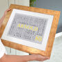Personalised 80th Birthday Word Art, thumbnail 12 of 12
