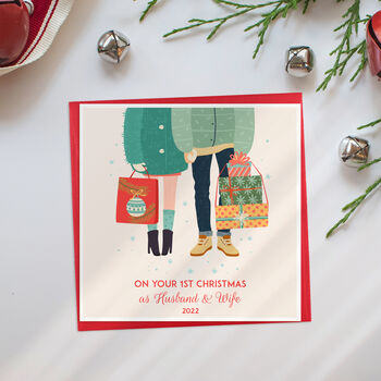First Christmas Together Card, 3 of 4