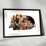 'The Clash' Collaged Album Cover Print, thumbnail 1 of 2
