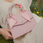 Pink Small Structured Tote Bag, thumbnail 1 of 10