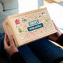 Personalised Farm Animals Keepsake Box With Sliding Lid, thumbnail 4 of 5