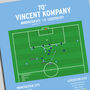 Vincent Kompany Premier League 2019 Man City Print, thumbnail 4 of 4