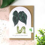 For My Favourite Plant Parent Arched Card, thumbnail 2 of 9
