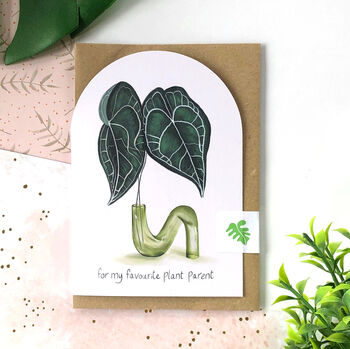 For My Favourite Plant Parent Arched Card, 2 of 9