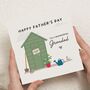 Garden Shed Fathers Day Card For Grandad, thumbnail 1 of 7
