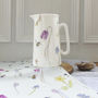 Bee And Spring Flowers Tea Towel, thumbnail 6 of 10