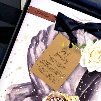 Dapper Gent Luxury Scented Birthday Watch Card For Him, 7 of 11