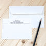 Raised Print Premium Correspondence Cards, thumbnail 1 of 6
