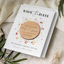 Wedding Save The Date Magnet Wildflower Cards, thumbnail 1 of 9