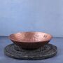 7th Anniversary Copper Trinket Bowl, Medium Hammered, thumbnail 3 of 7