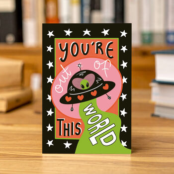 Out Of This World Greeting Card, 2 of 3