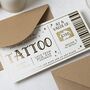 Personalised Tattoo Gift Voucher Scratch To Reveal 21st, thumbnail 5 of 9