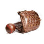 Vintage Full Cowhide Leather Baseball Glove And Ball, thumbnail 4 of 10