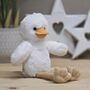 Chloe The Plush Long Leg White Chick Soft Toy, thumbnail 1 of 3