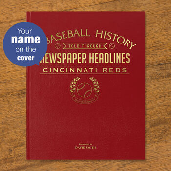 Cincinnati Reds Personalised Gift Newspaper Book, 12 of 12