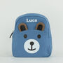 Cribstar Children's Personalised Teddy Toddler Backpack, thumbnail 7 of 12