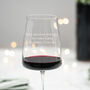 Personalised Deluxe Crystal Wine Glass, thumbnail 7 of 12