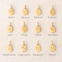 Personalised Mini Zodiac Gold Plated Charm Necklace, thumbnail 2 of 4