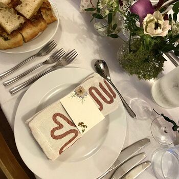 Pressed Flower Wedding Place Cards, 2 of 4