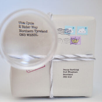 Personalised Tiny Parcel, Card And Milkshake Gift, 5 of 8