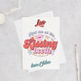 Meet Me At The Kissing Booth Retro Valentine's Card, thumbnail 5 of 8