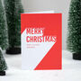 'Merry Christmas You Filthy Animal' Christmas Card, thumbnail 1 of 6
