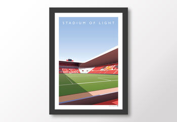 Sunderland Stadium Of Light Poster, 8 of 8