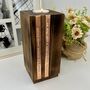 Personalised Wooden Block Tealight Holder, thumbnail 4 of 7