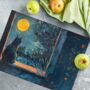 Window To The Wild Textured Glass Chopping Boards, thumbnail 5 of 8