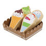 Wooden Toy Shop With Play Food Accessories, thumbnail 4 of 7