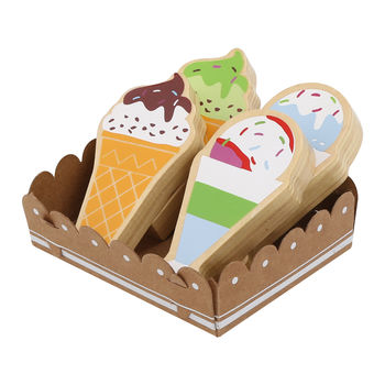 Wooden Toy Shop With Play Food Accessories, 4 of 7