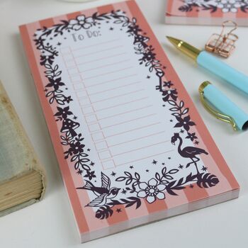 Whimsical To Do List Notepad, 3 of 6