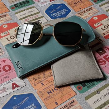 Personalised Leather Glasses Case, 2 of 10