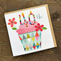 Cupcake 40th Birthday Card, thumbnail 3 of 5