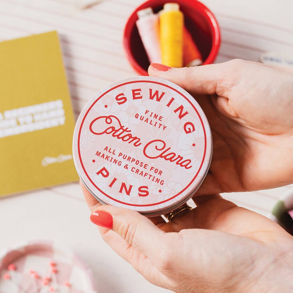 Vintage Inspired Pin Tin 100g, 1 of 4