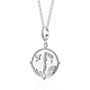 Sterling Silver Aphrodite Goddess Of Love Necklace, thumbnail 2 of 7